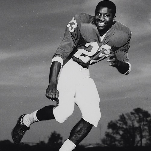 With next week's screening of "forward PROGRESS" on the integration of @sec football, we #tbt to this image of @ukfootball player Nat Northington. Northington, who will be on hand for the screening's panel discussion, was the first African American to pla