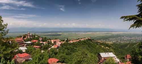 mountains georgia landscape day wine monastery ge eurasia signaghi republicofgeorgia sighnaghi kakheti bodbe