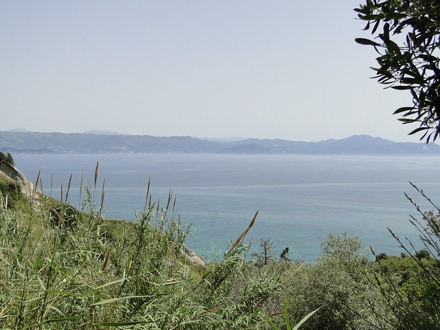 At the southernmost point of Corfu