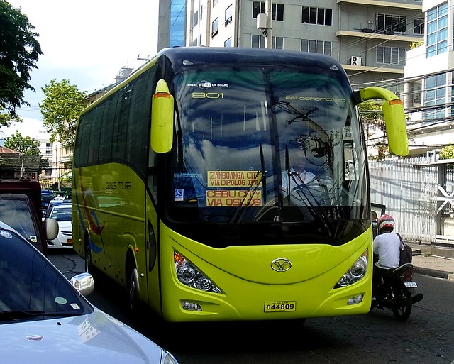 The Cebu-Zamboanga Ceres bus