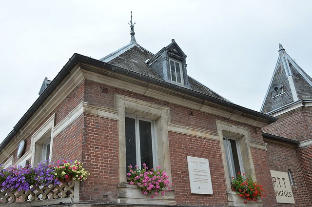 Jumièges (Seine-Maritime) - Poste - Maison où habita Maurice Leb