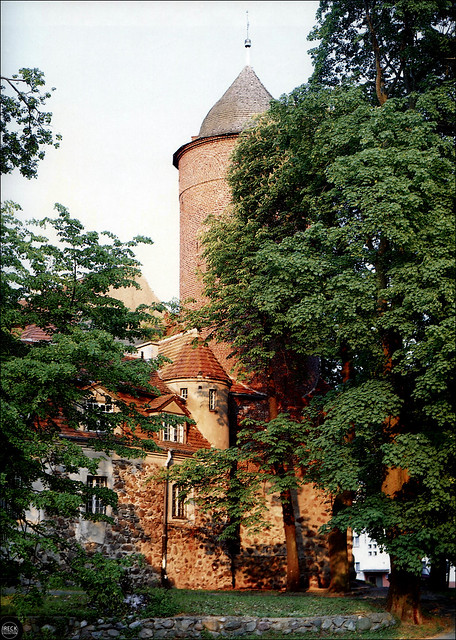 Świdwin - baszta zamku krzyżackiego, Schivelbein - Ordensburg.