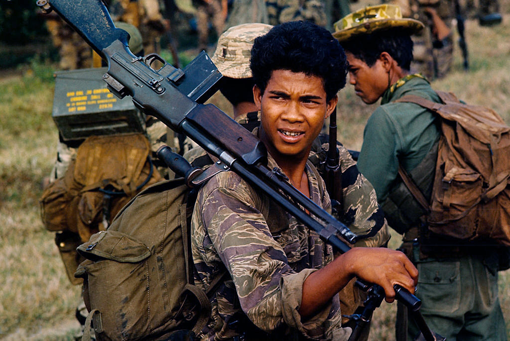 Vietnam War 1966 - Chinese Nung Soldiers - Photo by Wally … | Flickr