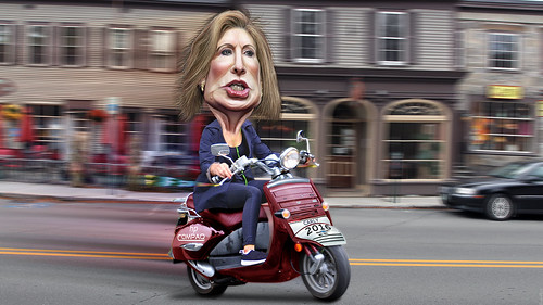 Carly Fiorina scoots into the GOP race | by DonkeyHotey