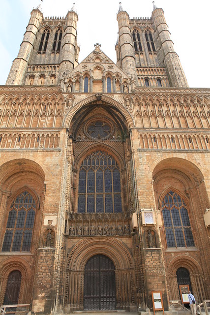 The west front of  Lincoln Cathedral