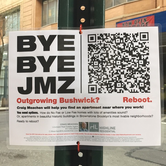 A very interesting, targeted ad to @@nycgov workers. Is this promoting Bushwick gentrification?