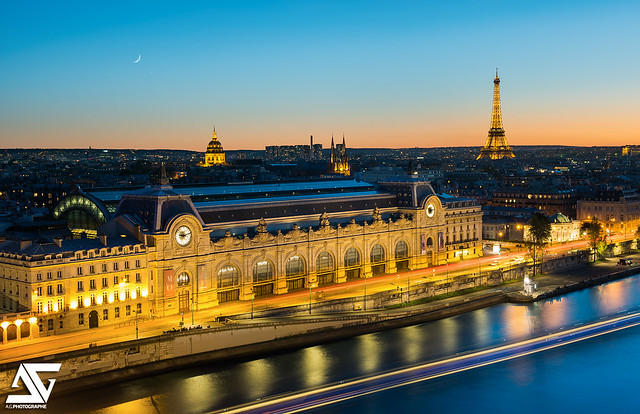 Tour Eiffel et Musée d'Orsay