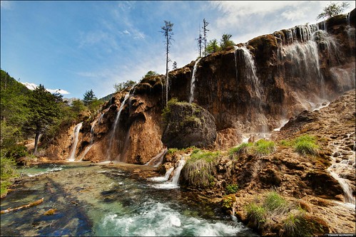 china nature outdoors waterfall jiuzhaigou 九寨溝 中國 sichuanprovince jiuzhaigoucounty rizevalley