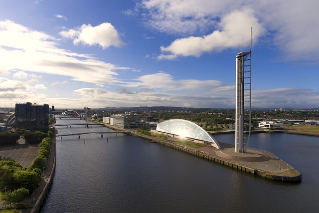 Glasgow Science Centre and the River Clyde