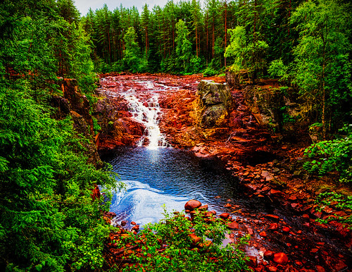 vatten vattenfall halgån vattendrag sjöochvattendrag natur plats
