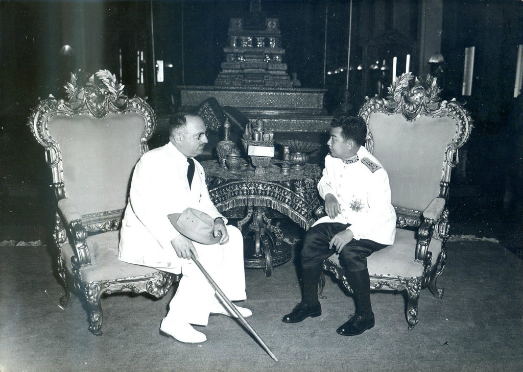 Guerre d'Indochine - Cambodge - Hoàng thân Sihanouk