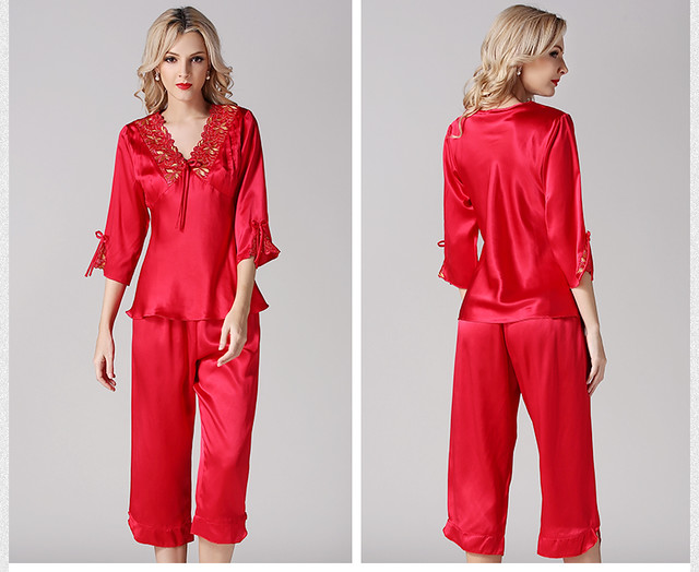 silk nightgowns short silk nightgowns real silk pajamas | Flickr