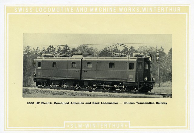 Schweizerische Lokomotiv und Maschinenfabrik (SLM Winterthur) Catalog for 1937