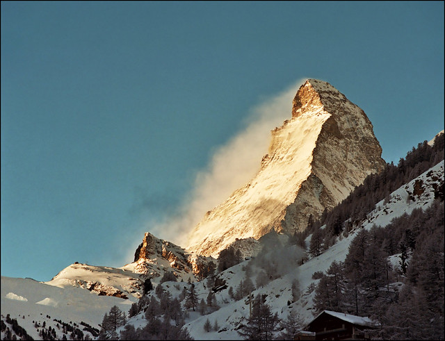 Morning light on Matterhorn