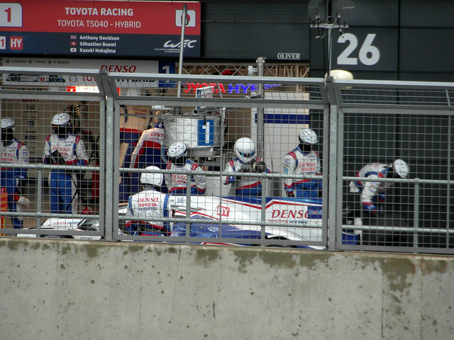 Toyota #1 In The Pits, Silverstone 6 Hours 2015