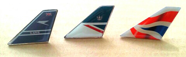 British Airways Pin Badges
