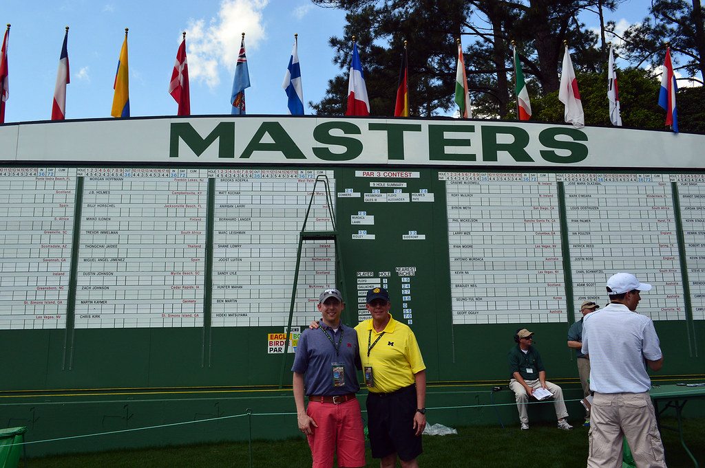 the masters leaderboard