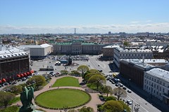 Panorama from Isaakievskiy Cathedral (St Petersburg, Russia 2015)