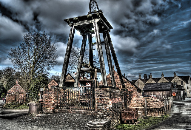 Mine Shaft,Blists Hill - Telford,Shropshire