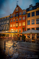 Bicycle in Nyhavn in the Morning