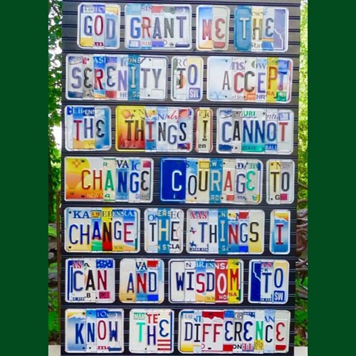 Can't we all just use a little serenity in our lives? Take a minute to say this prayer in your head before reacting! I think we will all be better for it! #nyc #winning #betterdays #positiveenergy #positivevibes #serenity #serenityprayer | by Montaperto