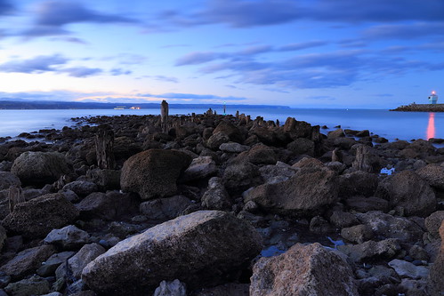 newzealand lighthouse landscape coast nz bluehour napier hawkesbay ndgrad