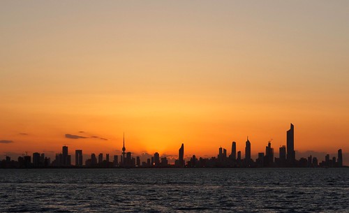 sunset landscape cityscape kuwait rrr goldenhour kuwaitcity