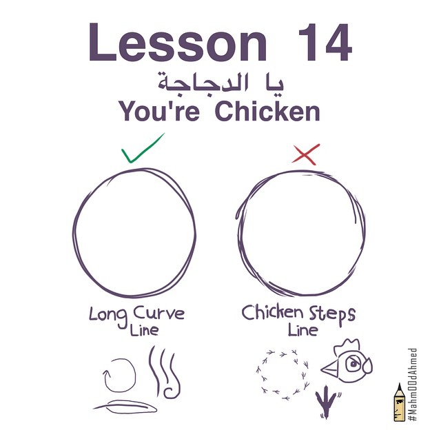 DRAWING BASICS- Lesson 14 يا الدجاجة رسم خط نظيف و طويل هوu2026  Flickr