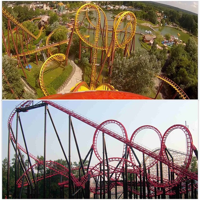 Goudurix (Parc Astérix) and Ninja (Six Flags Over Georgia) are only two coasters in the world to feature a butterfly element. But, are considered by many the worst Vekoma for rough. Do you agree? #SteelCoaster #LoopingCoaster #Vekoma #SixFlagsOverGeorgia