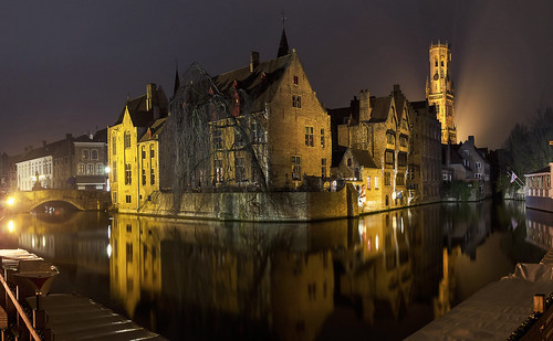 ...and Bruges by night | Bruges (Brugge), is the capital and… | Flickr