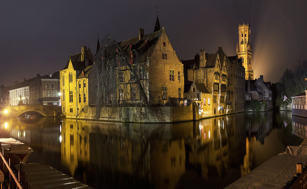 ...and Bruges by night | Bruges (Brugge), is the capital and… | Flickr