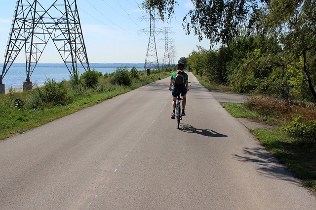 Biketour Lake Ontario Waterfront Trail
