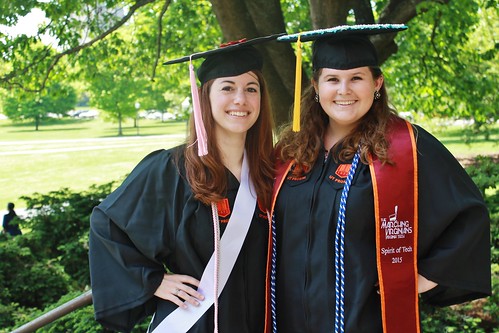 Graduation-Sophie and Katie