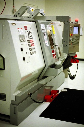BarberMuseum Backstage CNC machine | These HAAS CNC machines… | Flickr