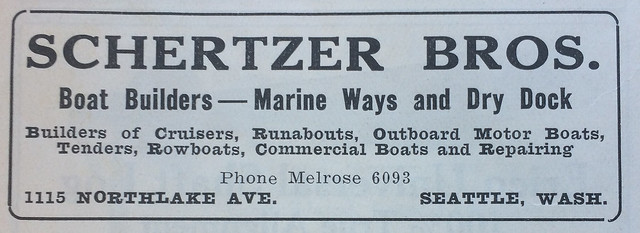 IMG_1199 CE1 - Seattle WA - Seattle Public Library - Pacific Motor Boat - 1926 10 - Schertzer advertisement