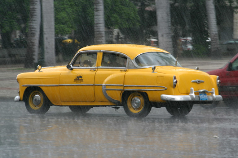 Afternoon rain, Havana