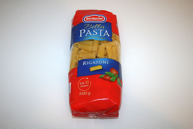 02 - Zutat Rigatoni / Ingredient rigatoni