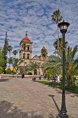 Plaza Principal en Cuatrociénegas, Coahuila