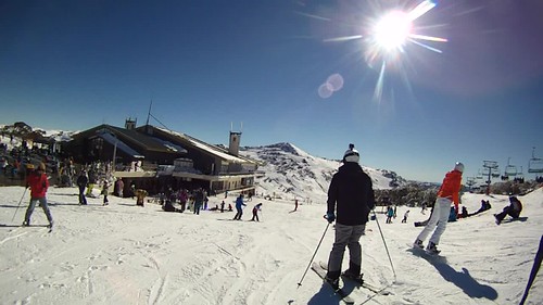 ski skiing snow perisher nsw australia bluecow guthega video