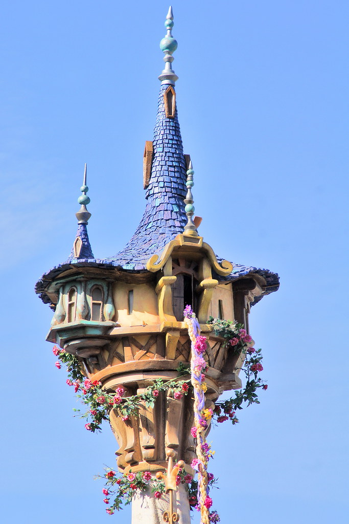 Rapunzel let down your hair! Tangled Tower in Mickey's Sou… | Flickr