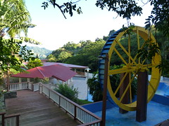 Jayuya, Hacienda Gripinas water wheel