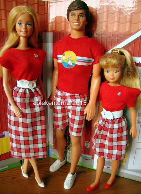 Great Shape Barbie Ken Skipper Sweden Holiday
