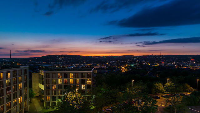 Evening in Wuppertal