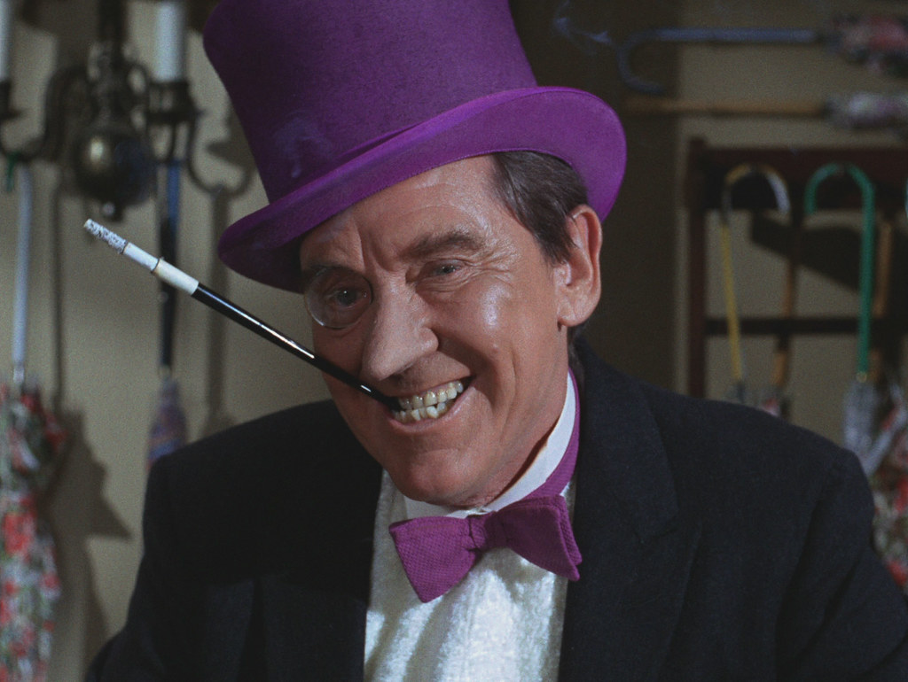 Burgess Meredith as The Penguin (from the episode 'Fine Feathered Fink...