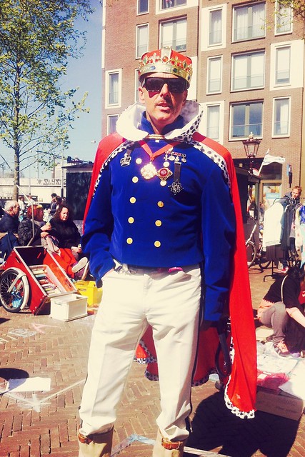 Amsterdam Koningsdag 2015, best costume!