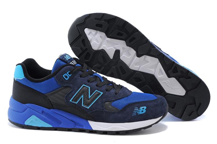 NB MRT580NH Mens New Balance Navy Blue Sneakers - a photo on ...