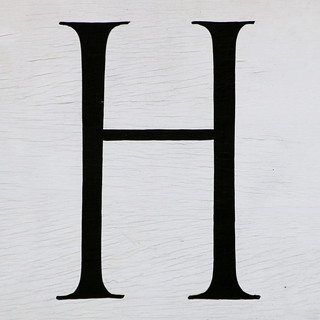 letter H | Sidmouth, Devon, England, UK | Leo Reynolds | Flickr