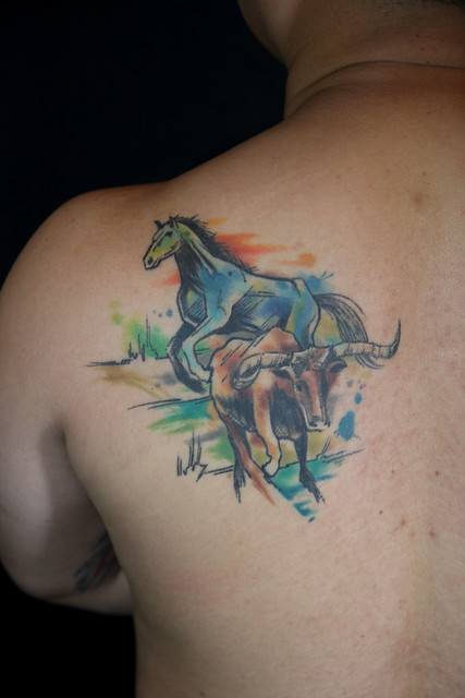horse and ox all healed up