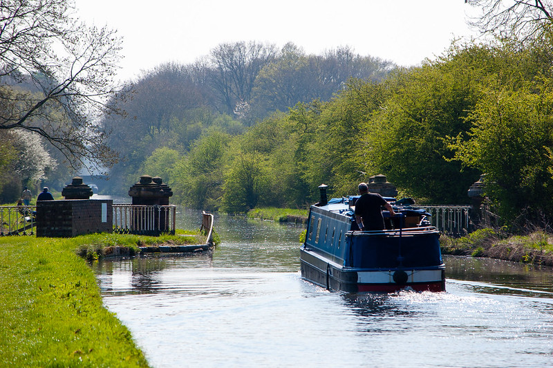 Boat crossing Watling Street