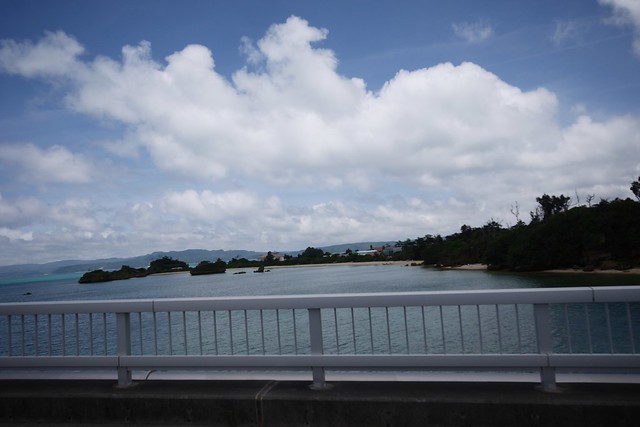 日, 2016-05-15 01:09 - 古宇利島に渡る橋